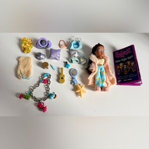 Vintage Y2K Bratz Slumber Party Sasha Wave 2 2002 MGA Entertainment Incomplete